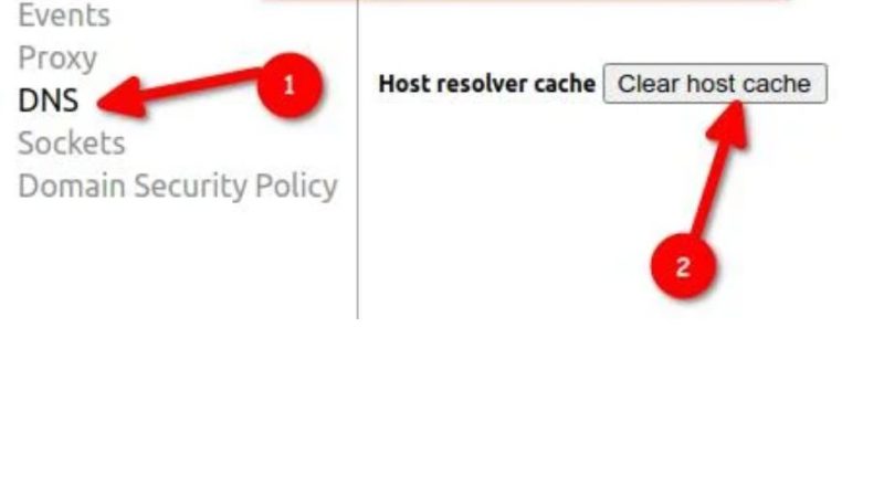 Chrome //net-internals/#dns Mobile: Easy Steps to Clear DNS Cache